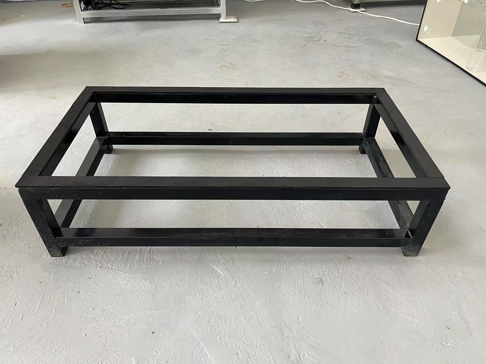 3×3镀锌方管鱼缸架带减震棉（瓷砖龟排缸专用尺寸82×42×20）