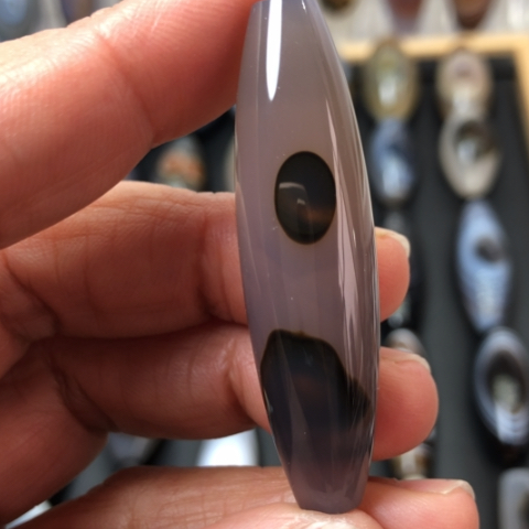 玛瑙/玉髓未镶嵌吊坠(不含链)