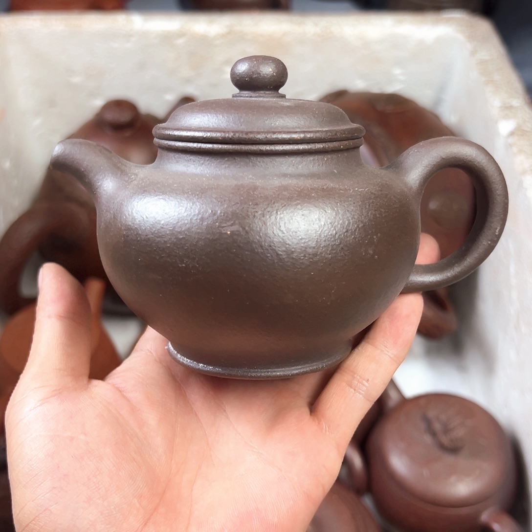 茶壶紫砂宜兴原矿紫砂300毫升容量