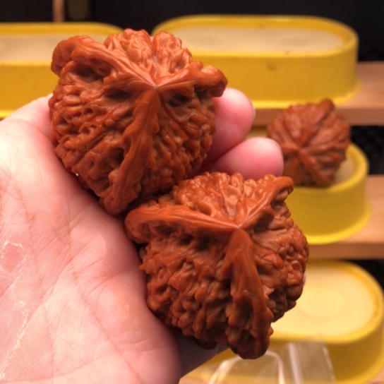 文玩核桃吊坠胖***头核桃