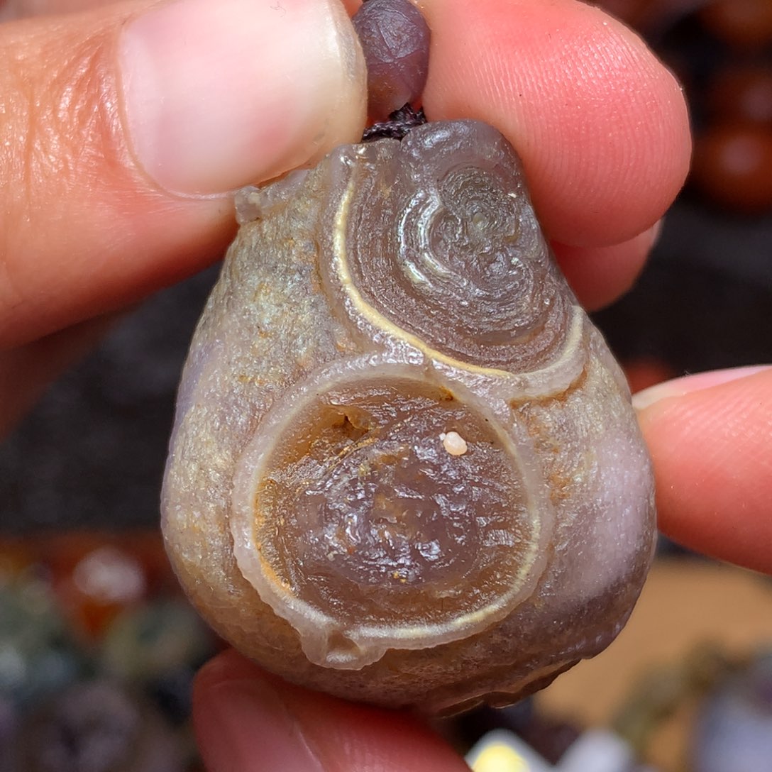 未镶嵌玛瑙/玉髓珠宝半成品