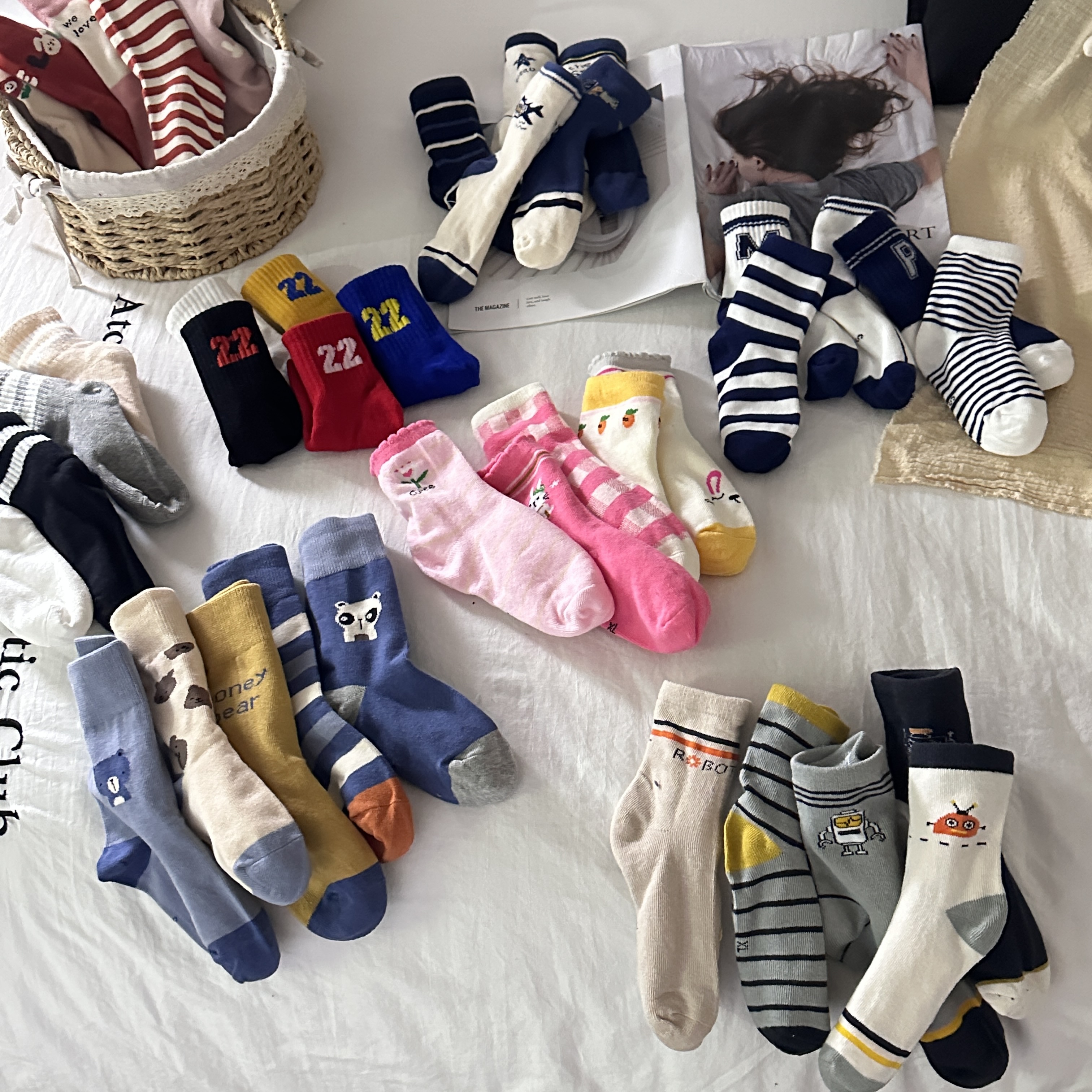 婴儿套袜子ins潮袜