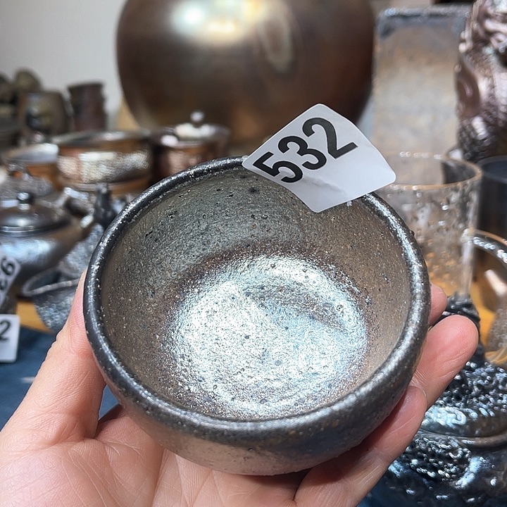 杯高温柴烧陶泥主人杯