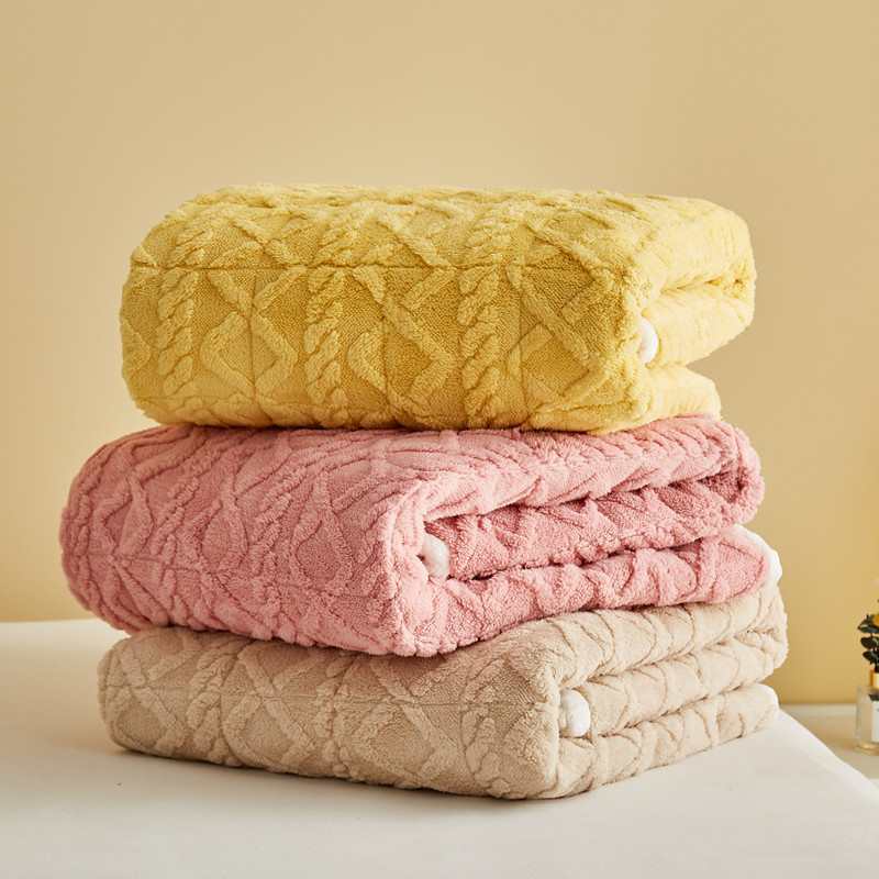 【羊羔绒加厚】150*200cm高端塔芙绒A类保暖可机洗毯子颜色备注随机