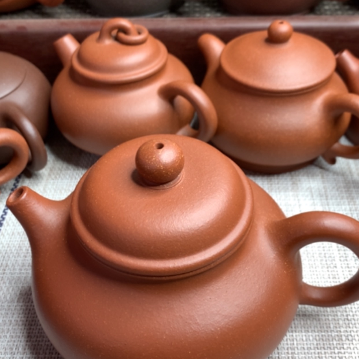 【闪购商品】紫砂茶壶450CC微瑕半手工制作