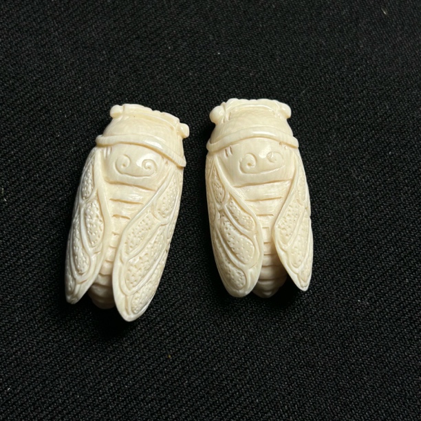 P312 只做天然猛犸象牙 一鸣惊人 约长度31*宽度16mm