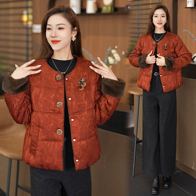 【有运费险】冬季新品穿搭面包服气质显瘦休闲时尚宽松外套121