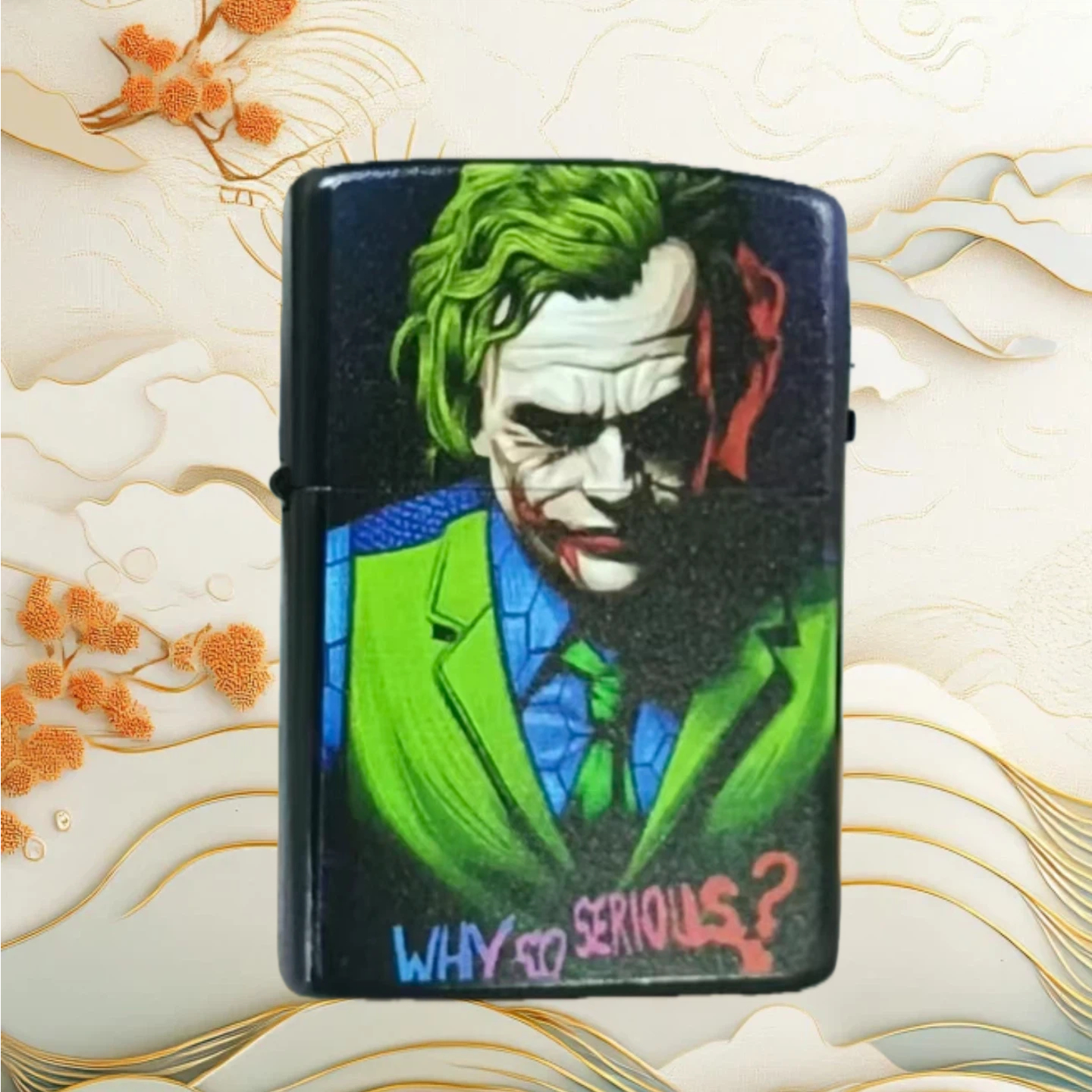 小丑煤油防风打火机男士无油