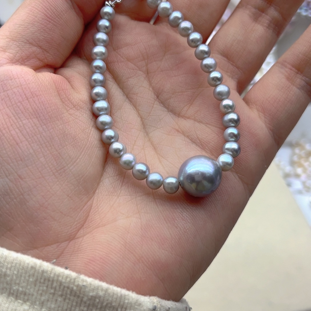 未镶嵌淡水珍珠颈饰