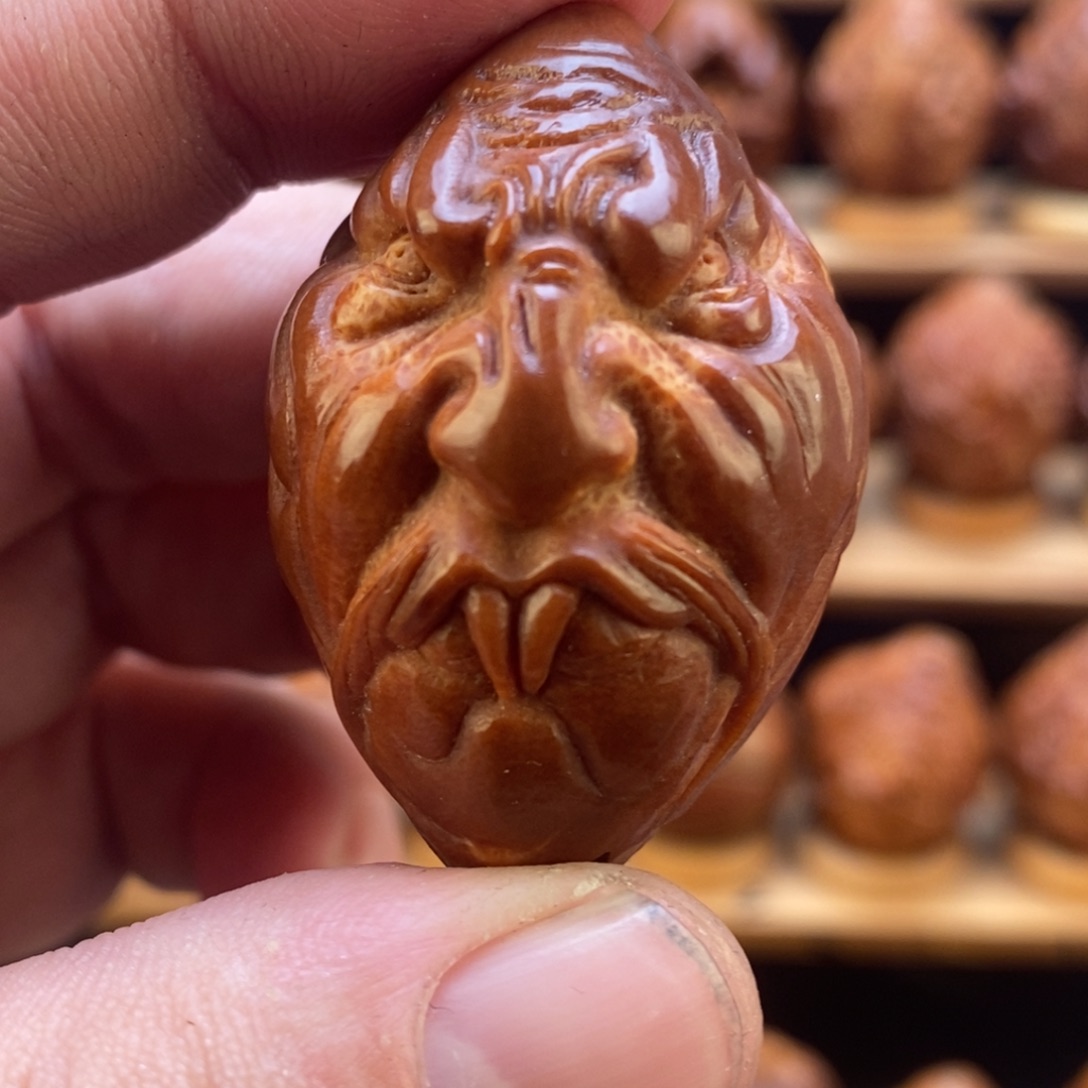 柠***开手串/手链橄榄核橄榄球1111