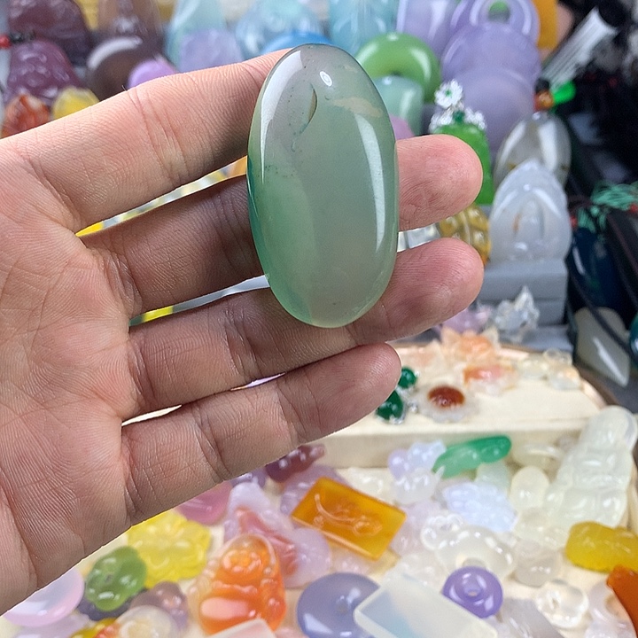 子***沐玛瑙/玉髓未镶嵌颈饰