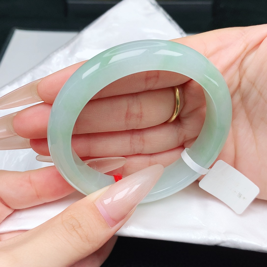 未镶嵌手镯翡翠56-57圈口