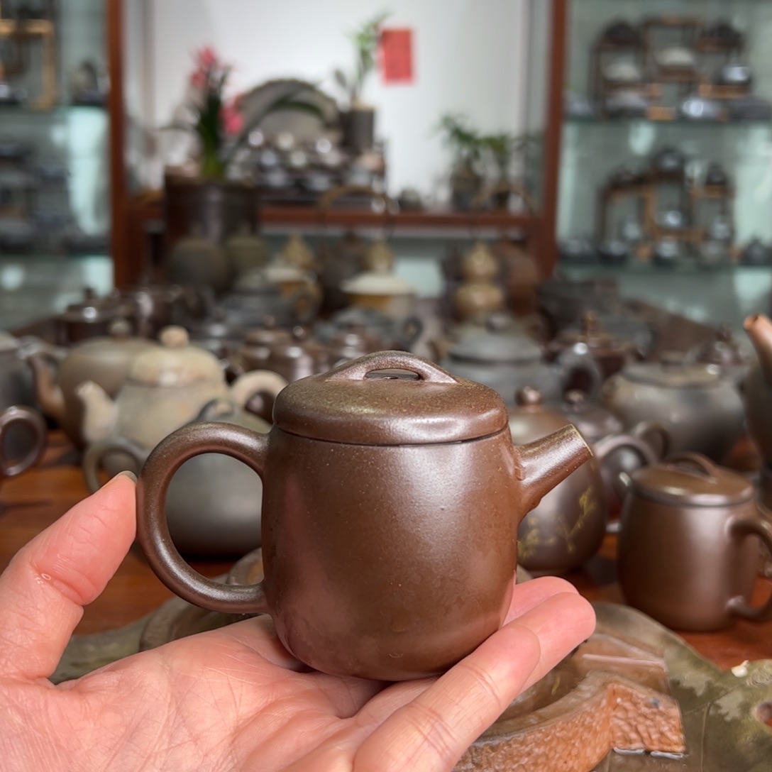 贵台龙窑柴烧茶壶A50