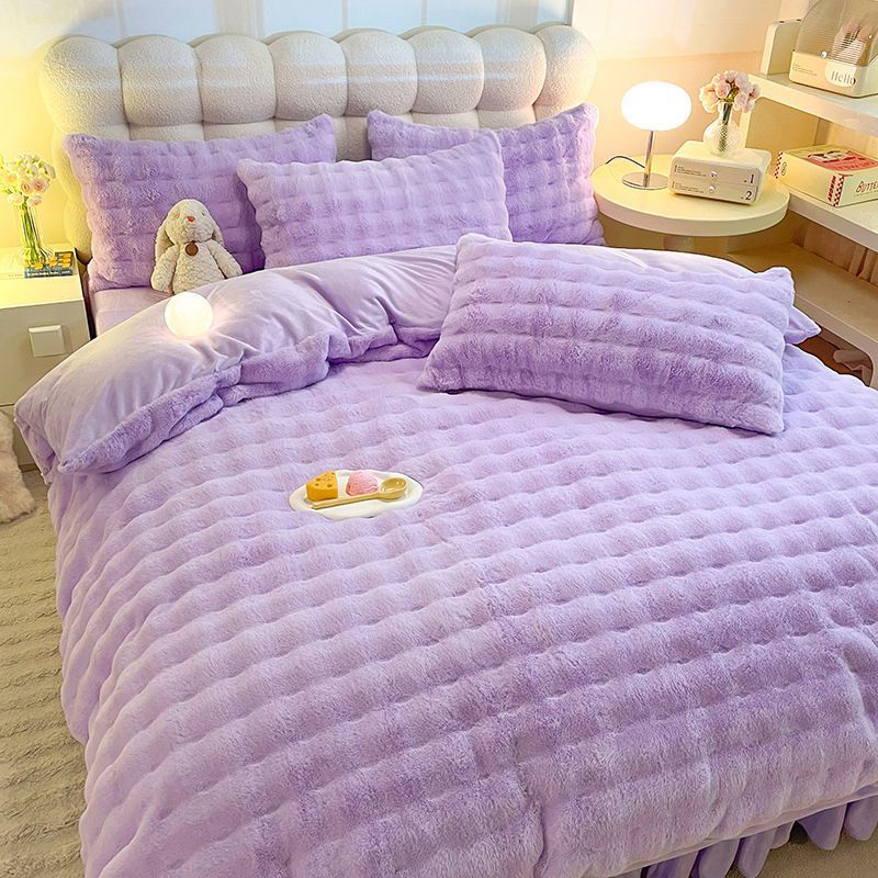 01瑕疵牛奶绒布头床单被套（介意勿拍）