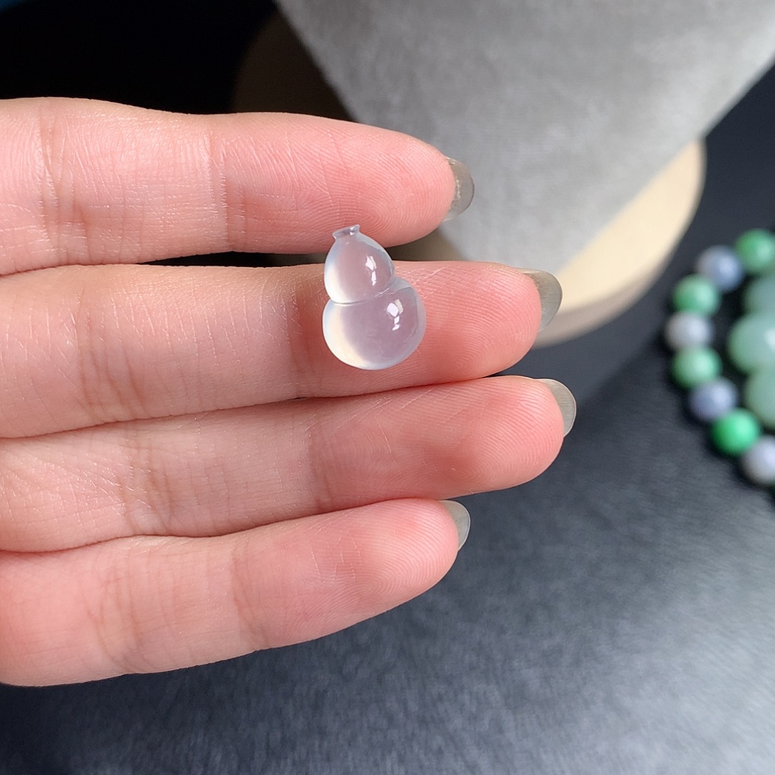 翡翠裸石缅甸天然A货翡翠冰种葫芦