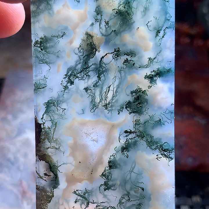 玛瑙/玉髓颈饰未镶嵌小**捏