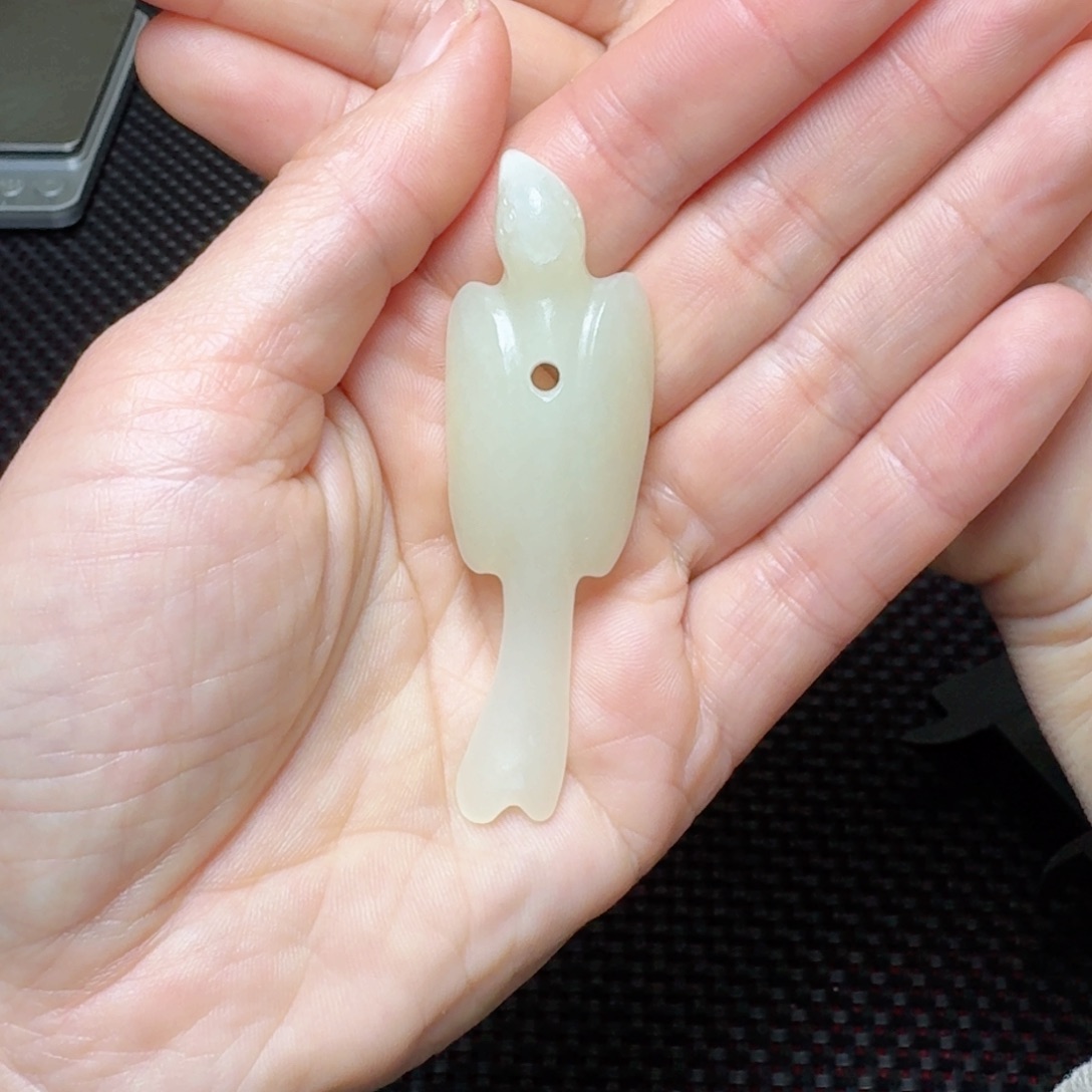 和田玉挂件未镶嵌新****器