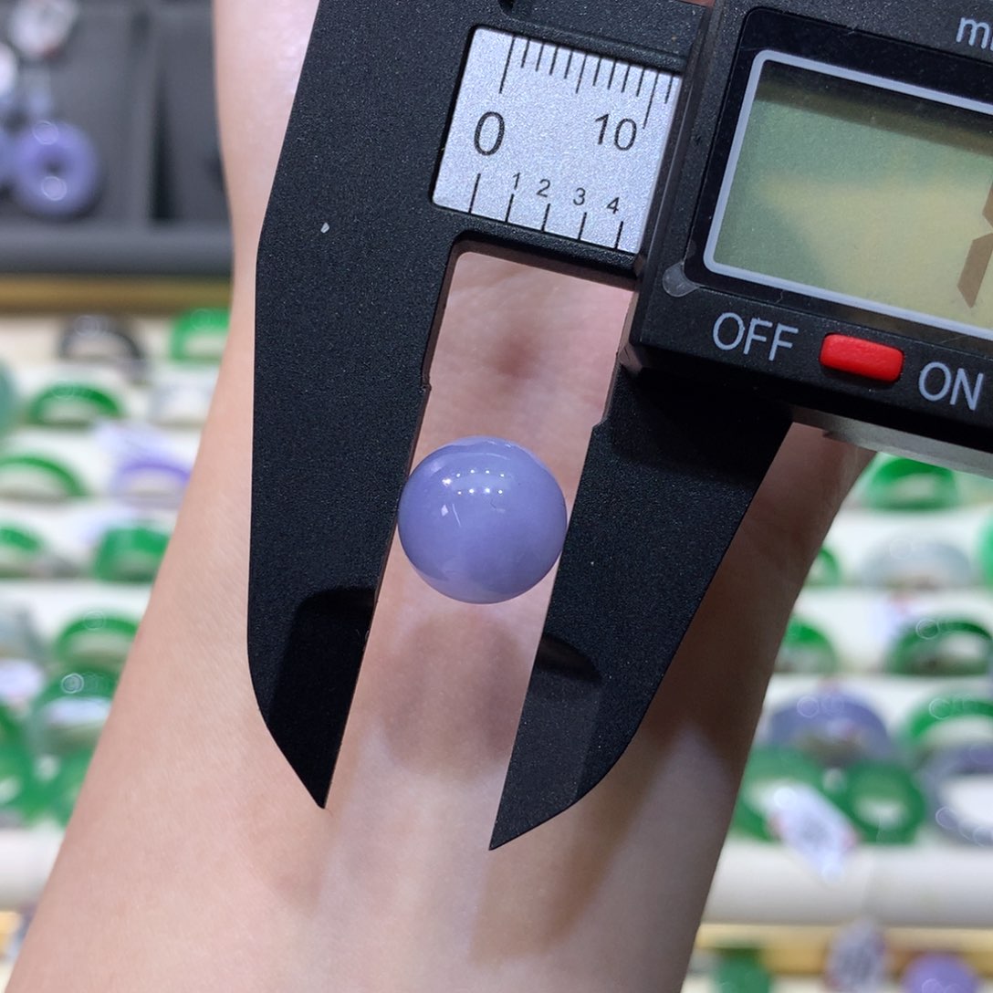 翡翠戒指未镶嵌管*_11.4紫珠