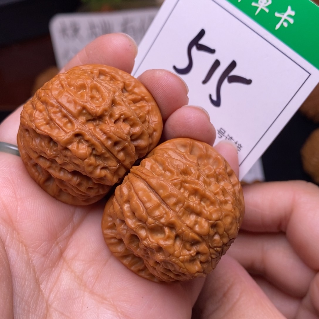 把件文玩核桃515血麒麟3.9