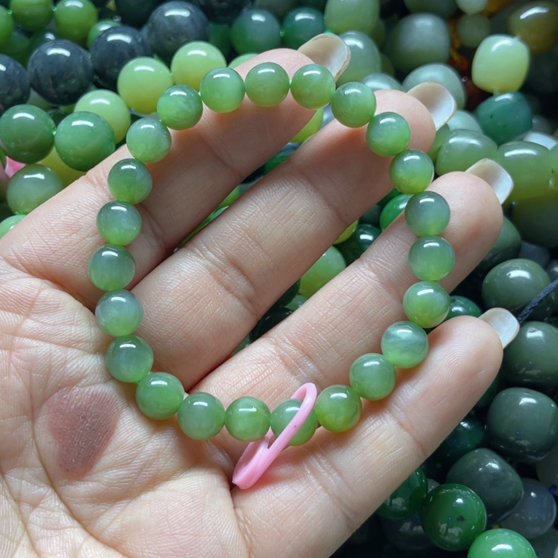 和田玉手链未镶嵌