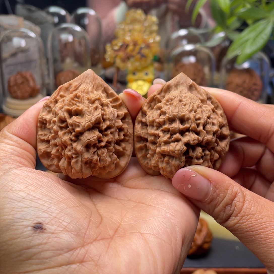 文玩核桃把件官帽45