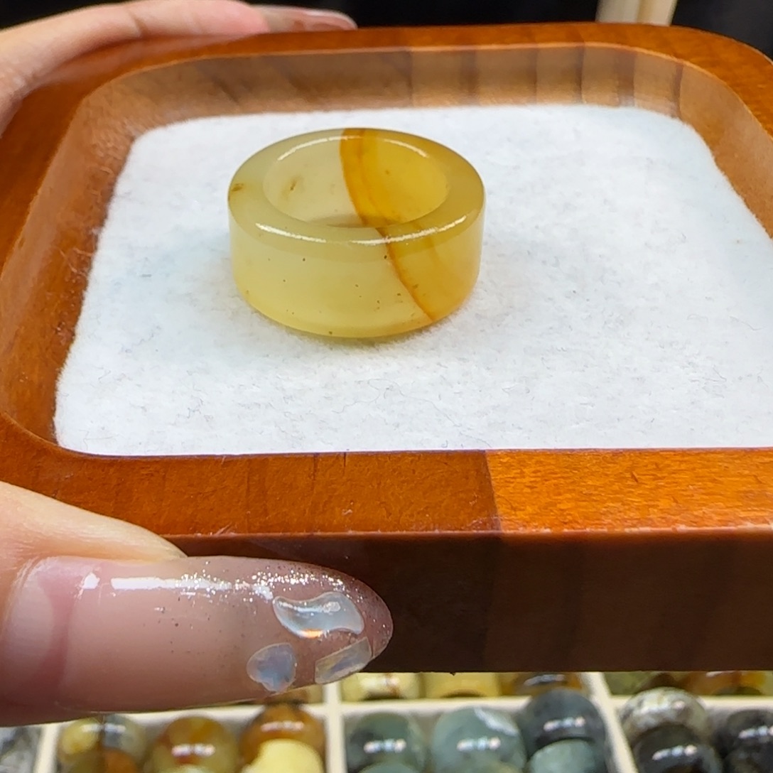 蛇纹石玉合金内径18.4B***y