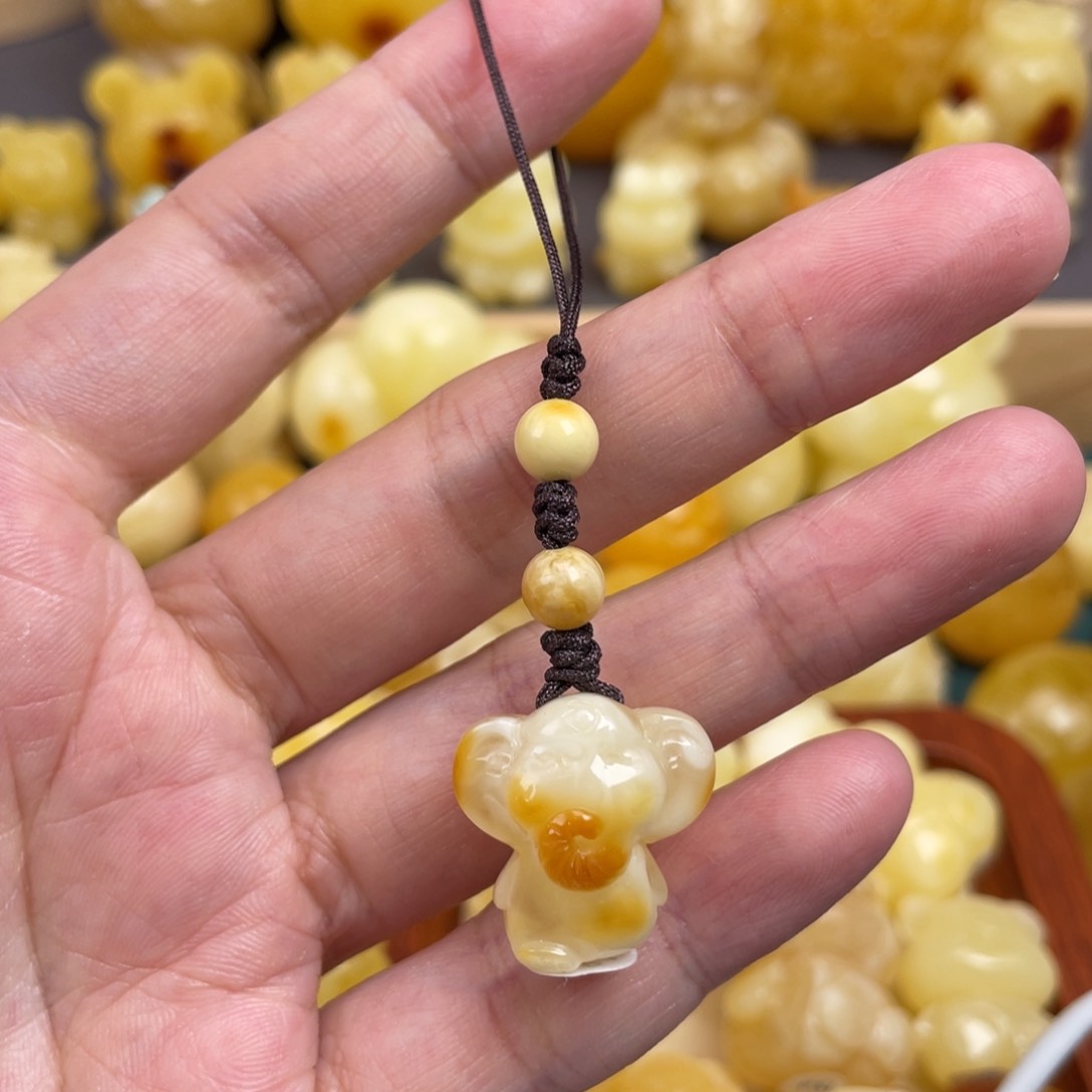 未镶嵌琥珀裸石蜜蜡