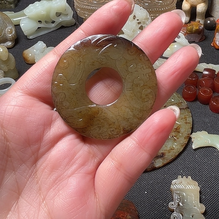 徐***福和田玉（糖玉）未镶嵌挂件