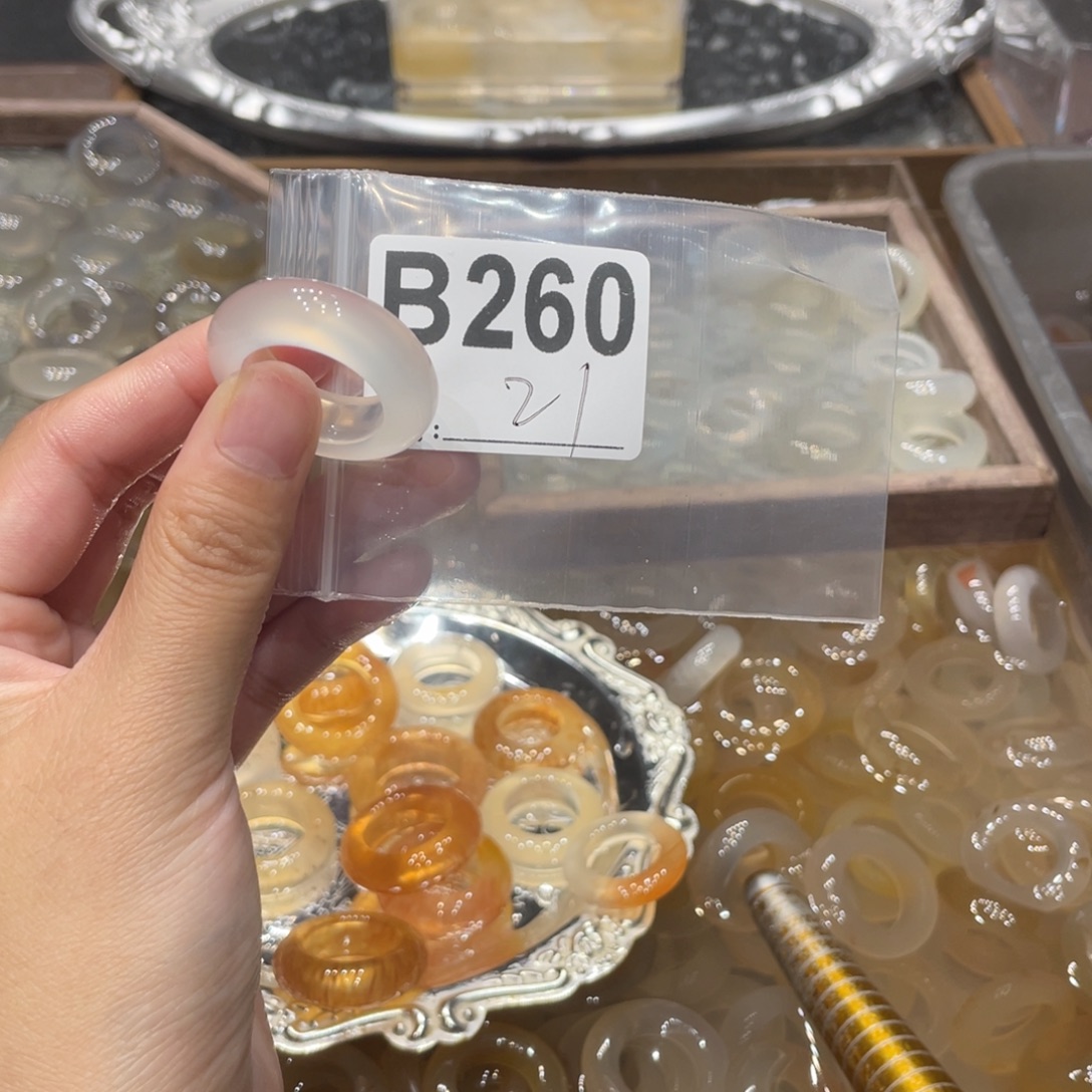 玛瑙/玉髓未镶嵌戒指260