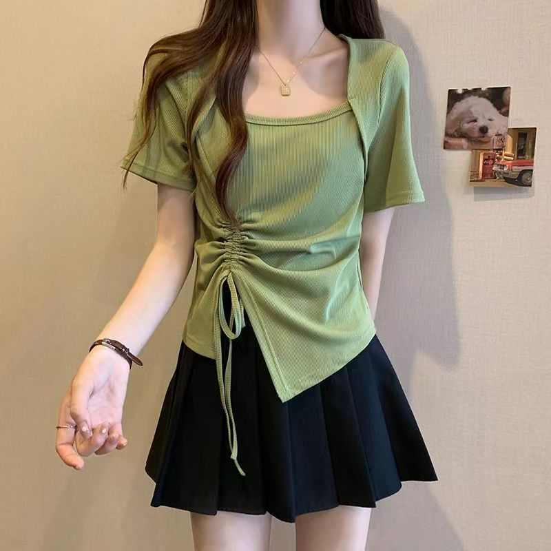 （B01-B70）百搭显瘦针织上衣