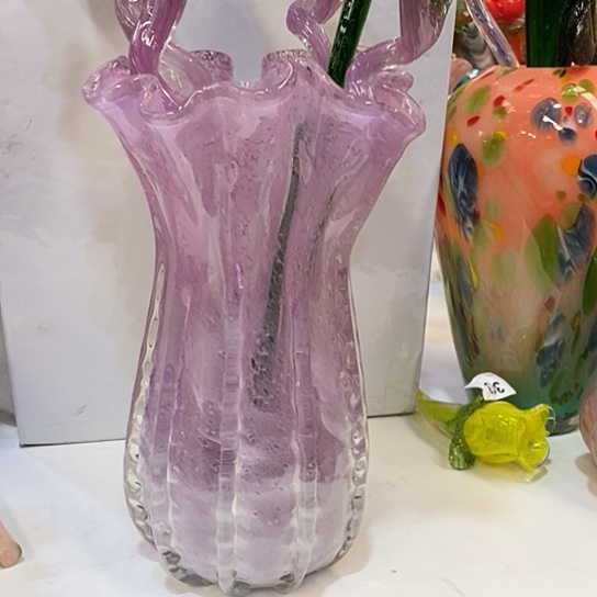 琉璃夜光瓶高31厘米