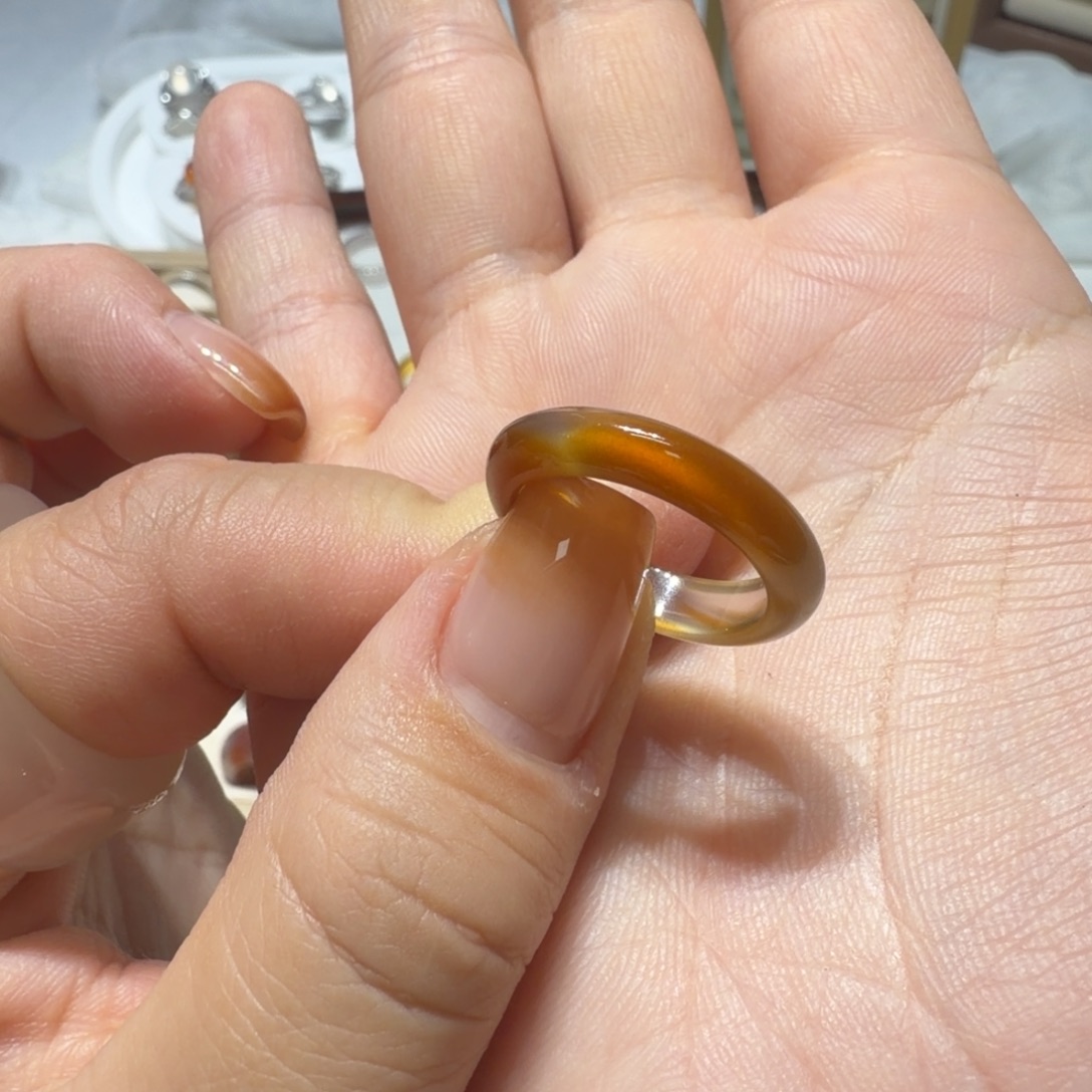 -***.玛瑙/玉髓未镶嵌戒指港14