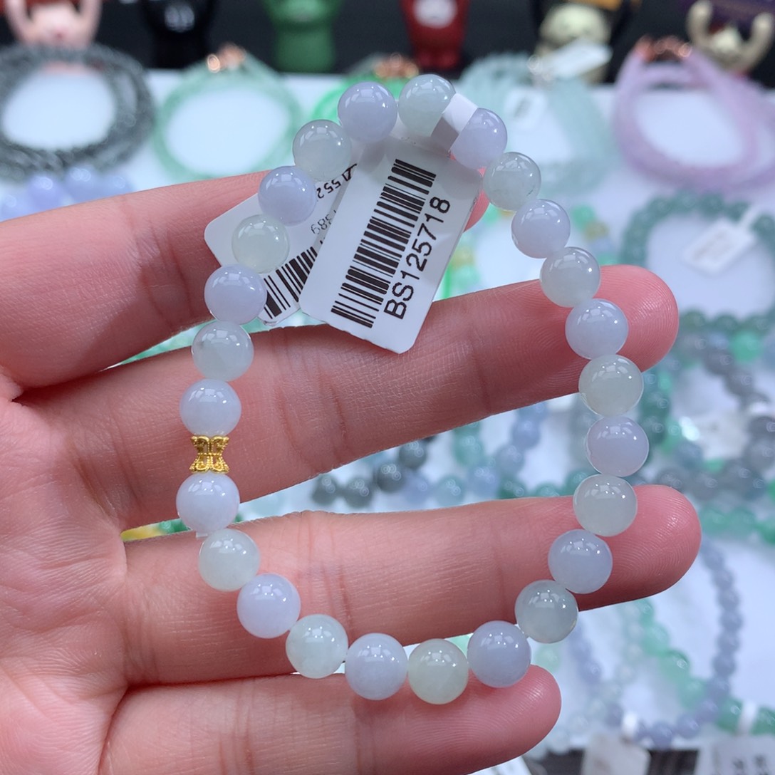 翡翠手链未镶嵌天然