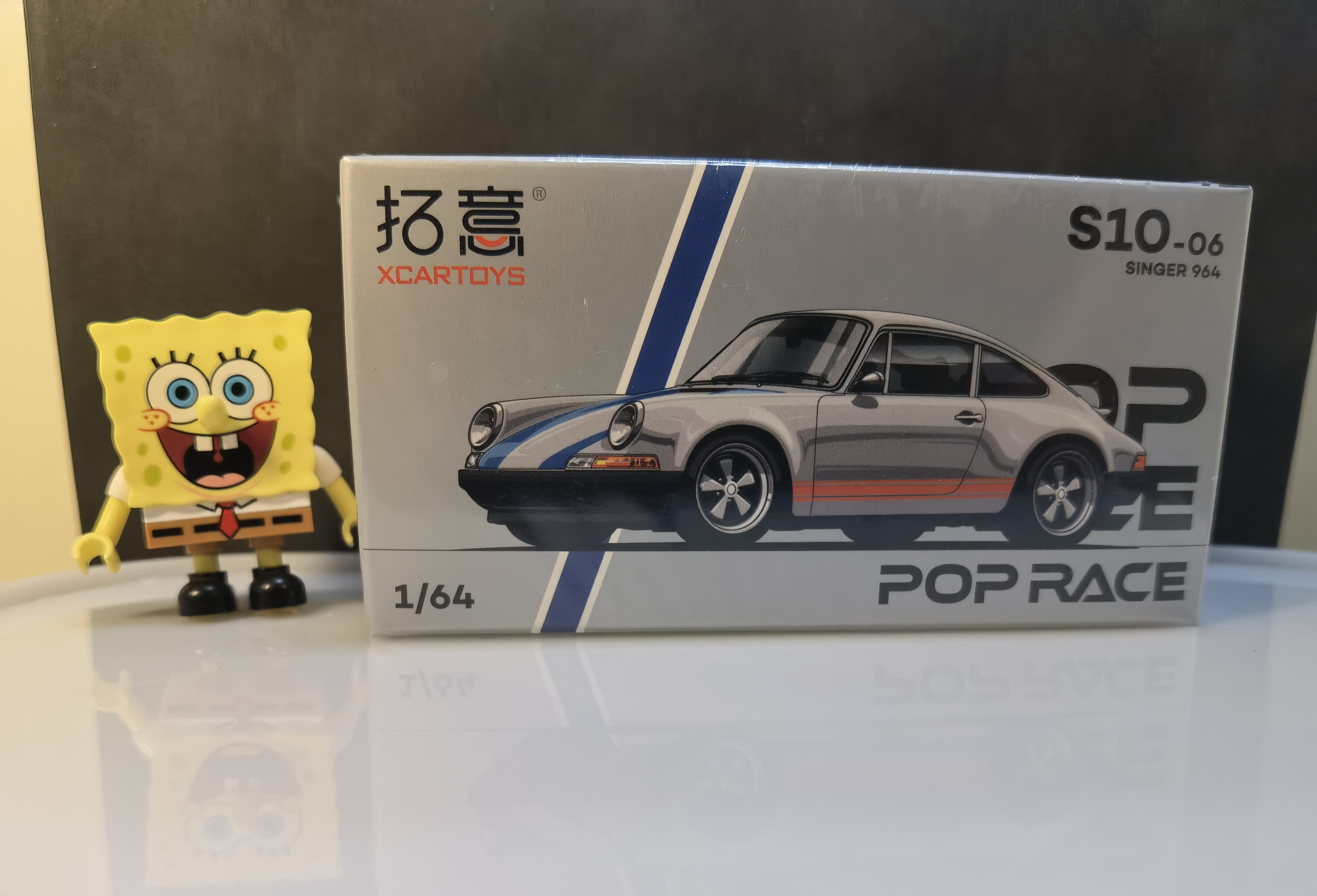 拓意拓意1:64保时捷singer 964模型，S10-06