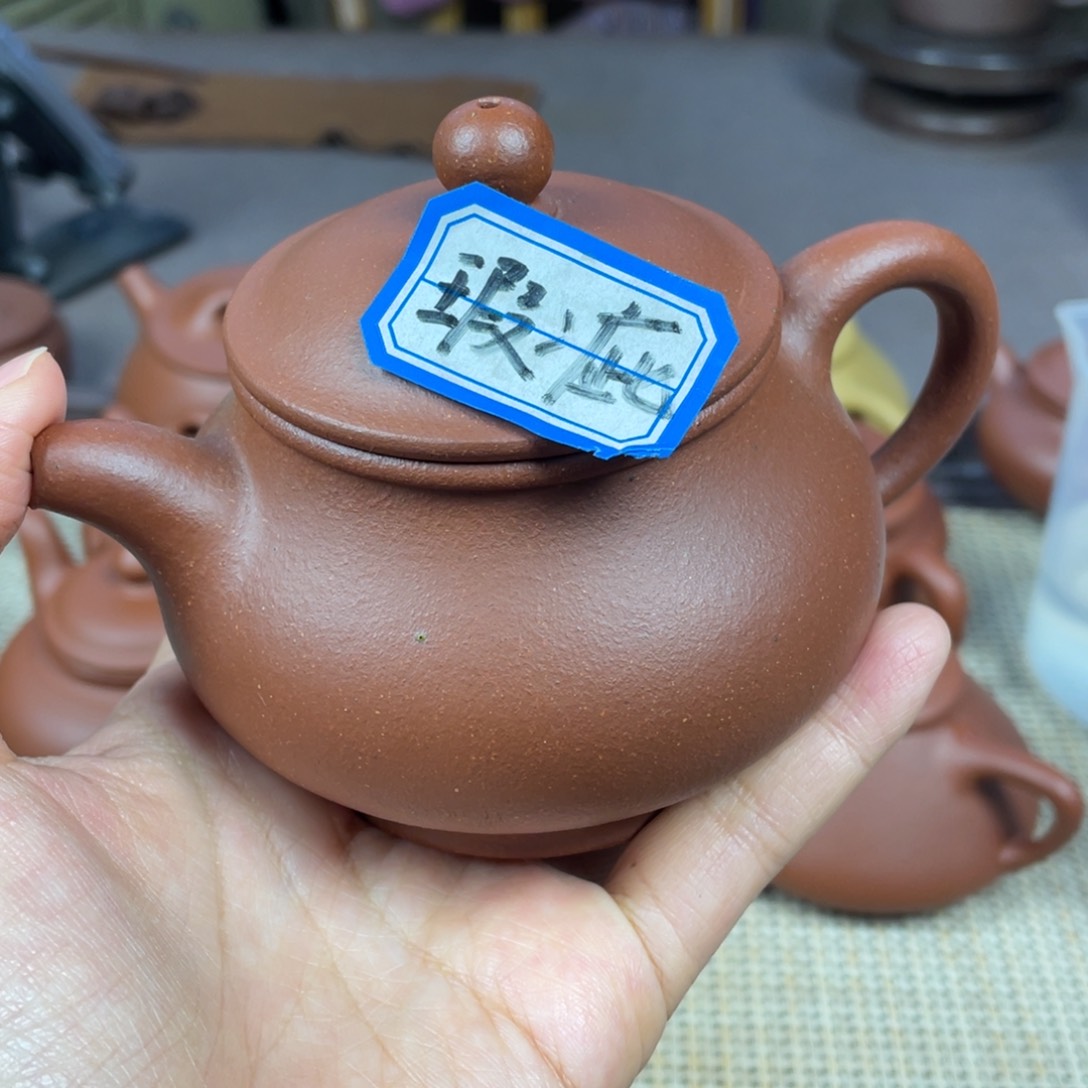 紫砂茶壶一*宜兴紫砂