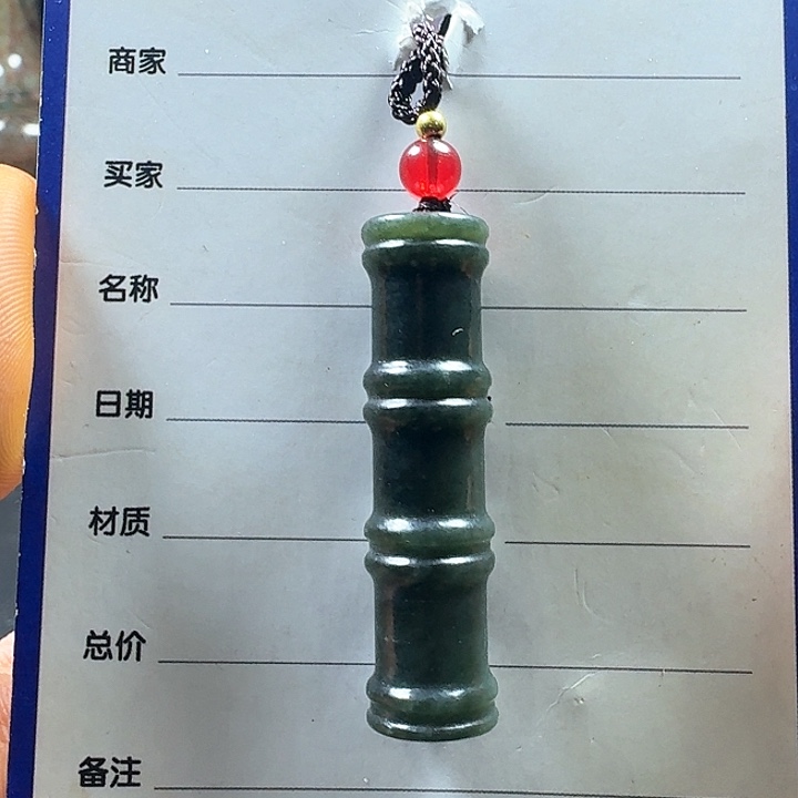 和田玉颈饰未镶嵌挥*