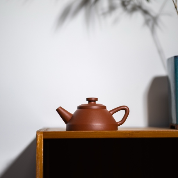 山外山《简·十一》140cc± 朱泥全手工创新设计紫砂壶茶器