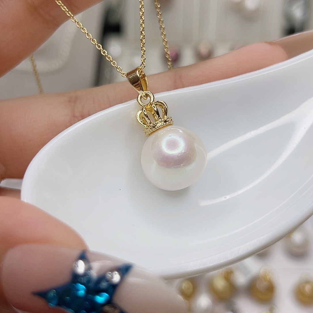 淡水珍珠合金吊坠(赠链)