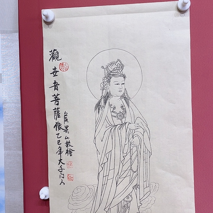 国画侯老师手绘作品