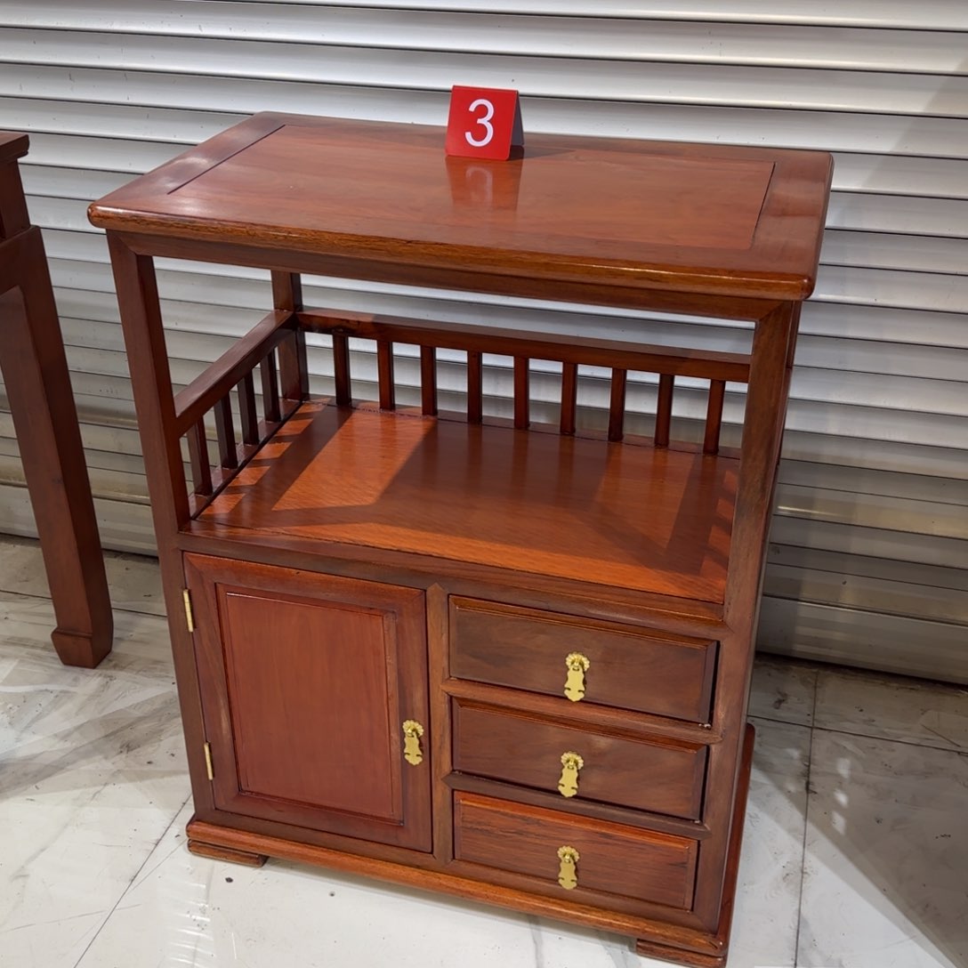 花梨木类成套家具越南花梨68✖️40高85茶水柜