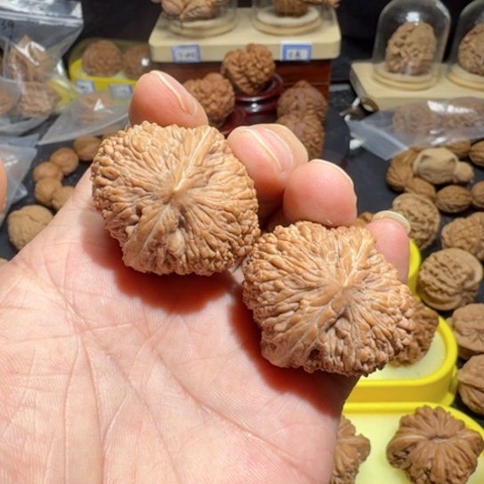 文玩核桃把件大蒜头38