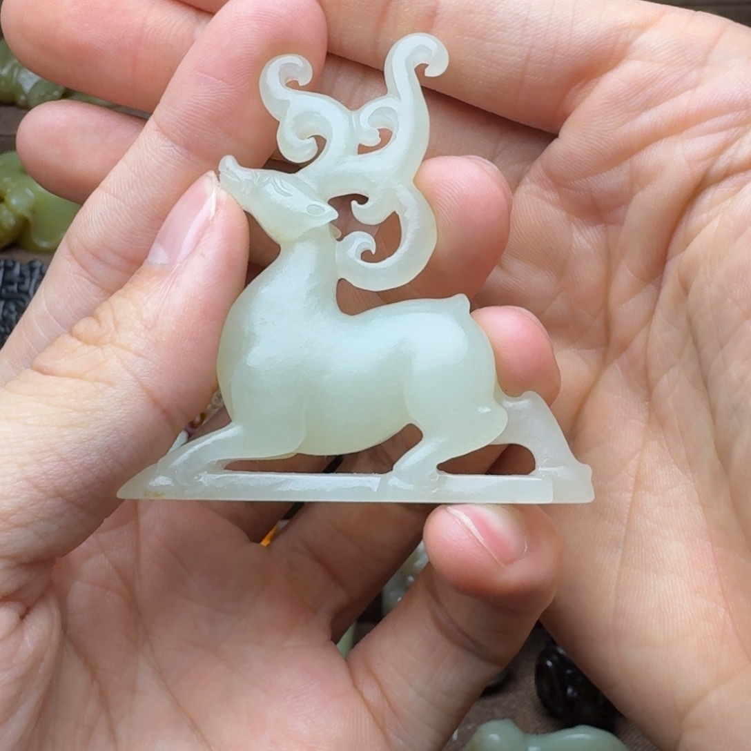 和田玉挂件未镶嵌