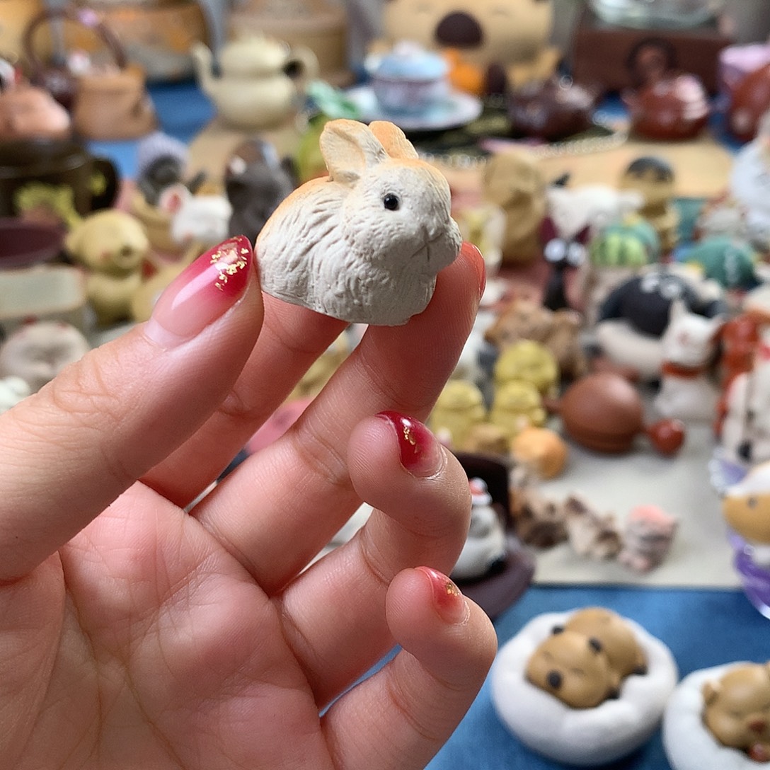 紫砂茶宠手工制作