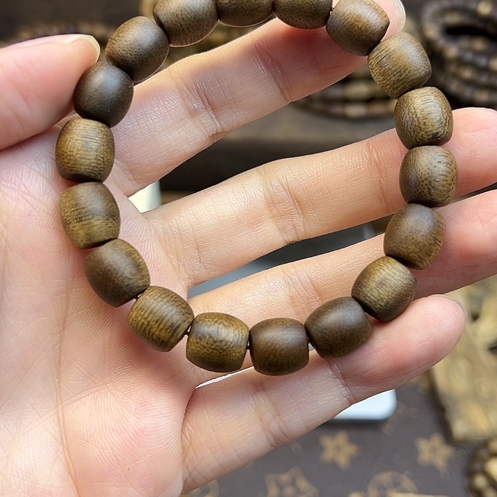 沉香沉香碎屑10鼓珠单圈11