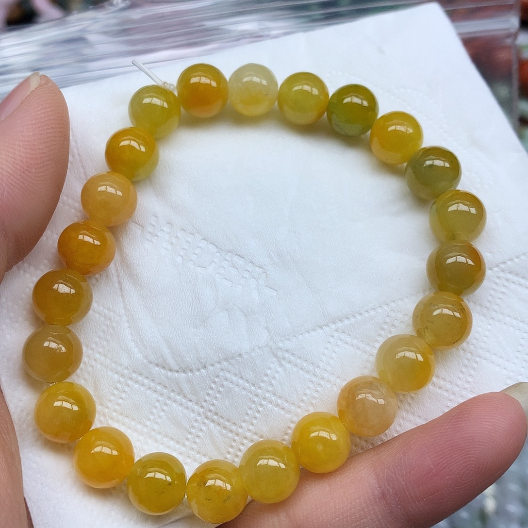 翡翠未镶嵌手链翡翠