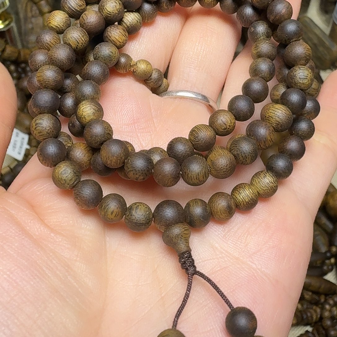 手串沉香一代苗透顶绿卡6-15克多样性发货一条