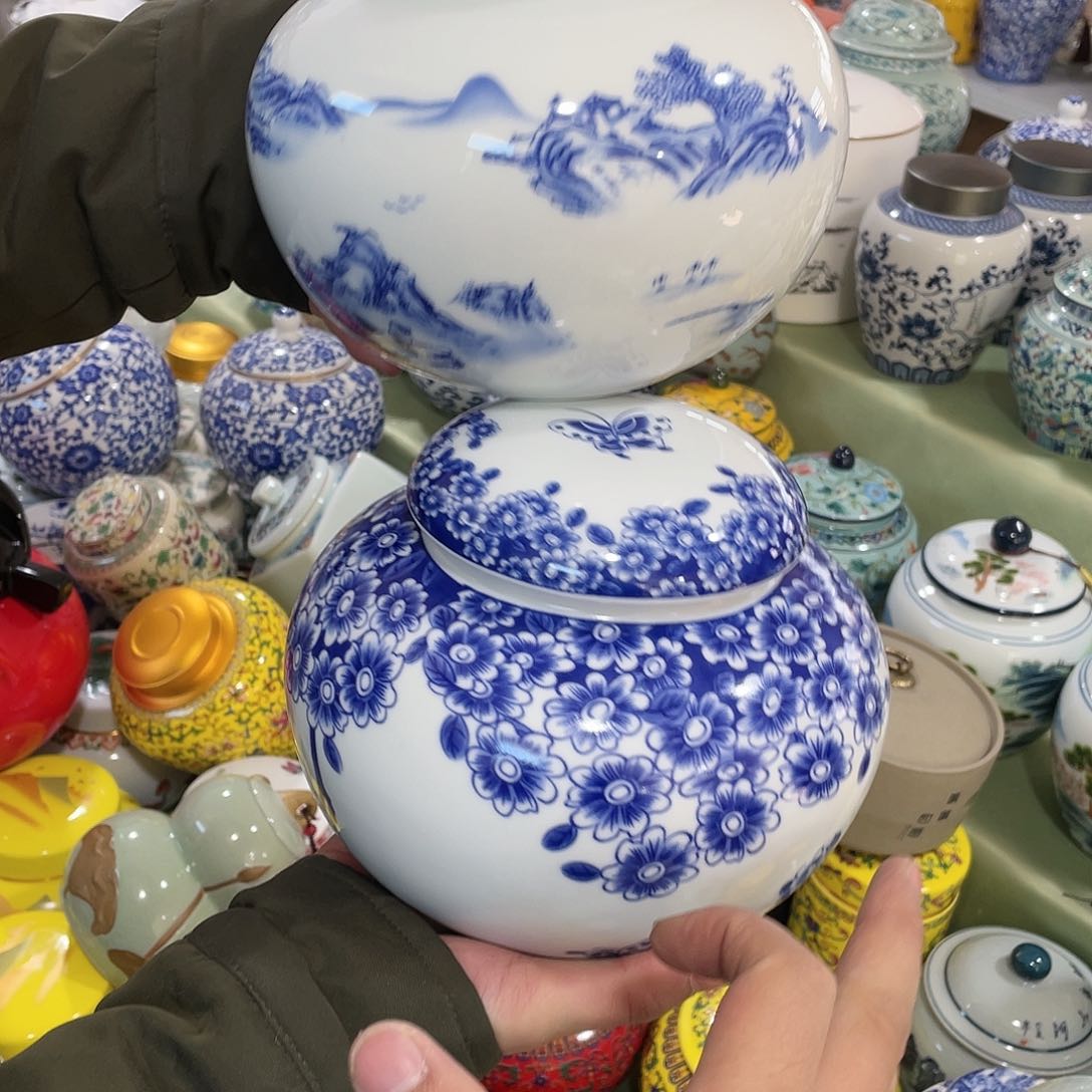 陶瓷罐茶叶罐密封罐