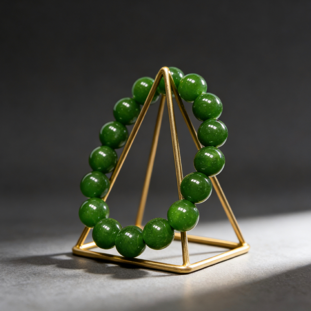 【陈鑫专属】典藏台湾绿水手串A148-CH-1B