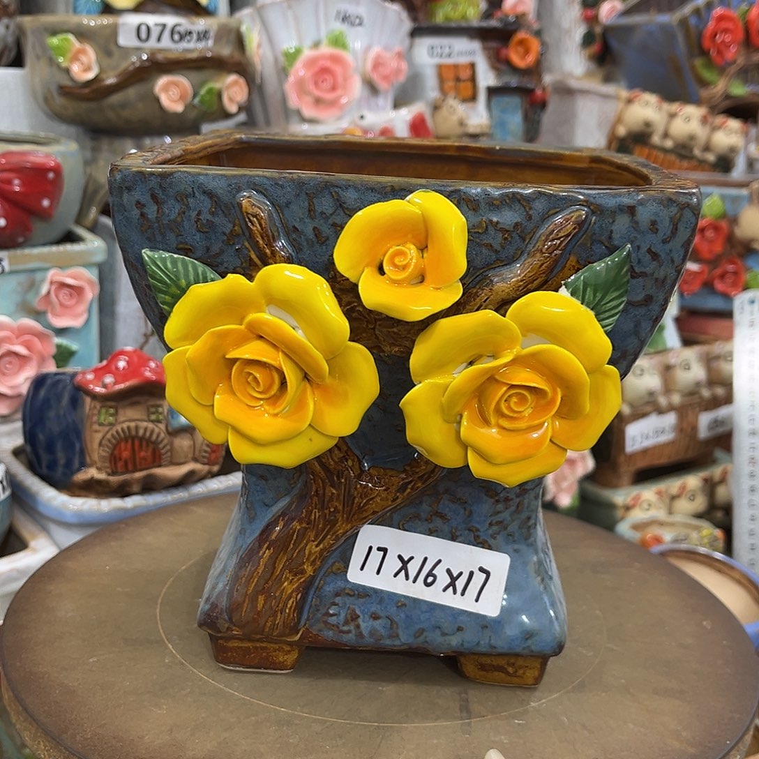 粗陶多肉花盆花盆