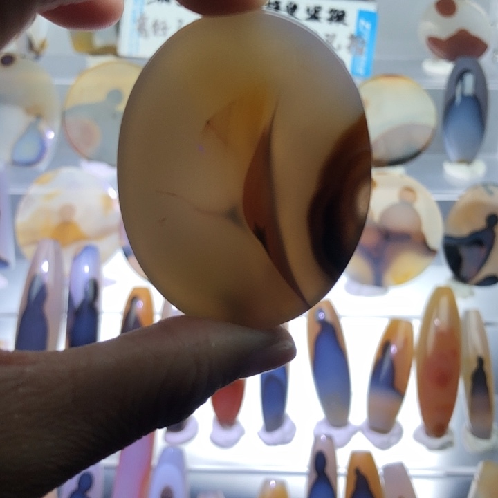 查罗石未镶嵌珠宝半成品33